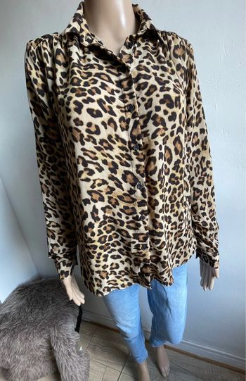 🐆 Chemise H&M Léopard - Taille 36/8 UK