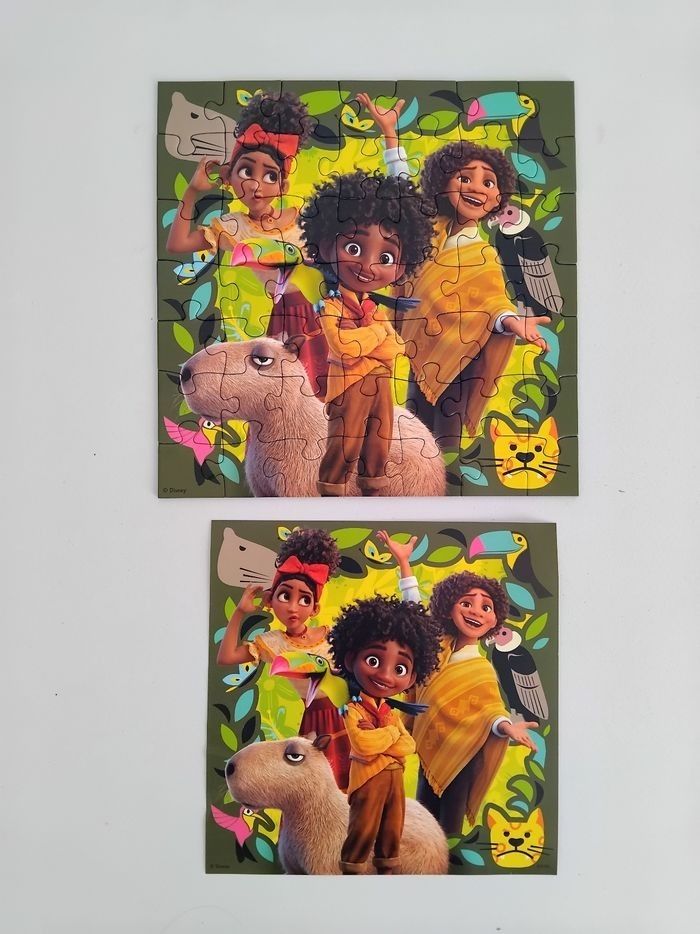 PUZZLE 49 Pièces x 3 Encanto Disney Complet - photo numéro 5
