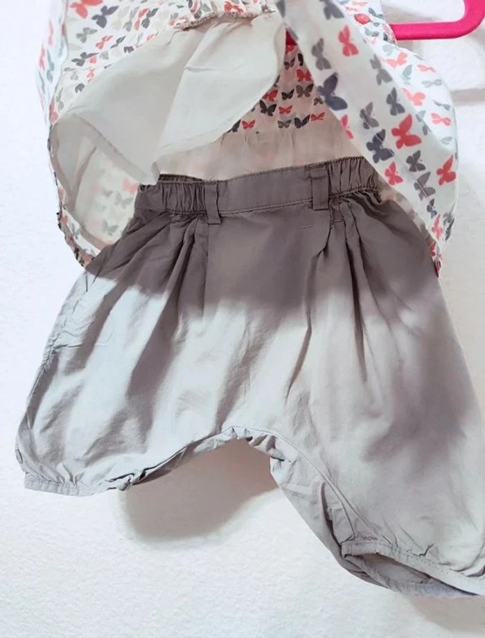 Ensemble bébé fille Okaïdi taille 3 mois - photo numéro 4
