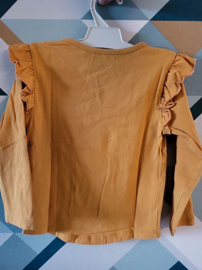 T-shirt manches longues fille 3 ans charlie et prune très bon état - photo numéro 4