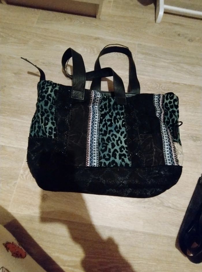 Sac shopping bag reptile Desigual - photo numéro 3