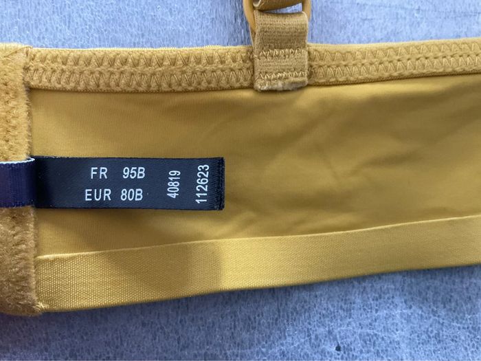 Soutien-gorge jaune Rougegorge - photo numéro 8