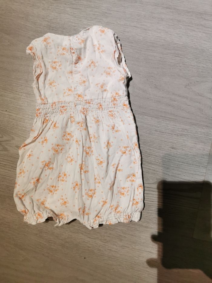 Combinaison légère bebe fille 1 mois marque kitchoun - photo numéro 3