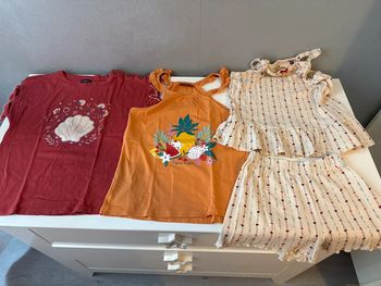 🌼 Lot Sergent Major – Fille 11 ans / 146 cm – Été