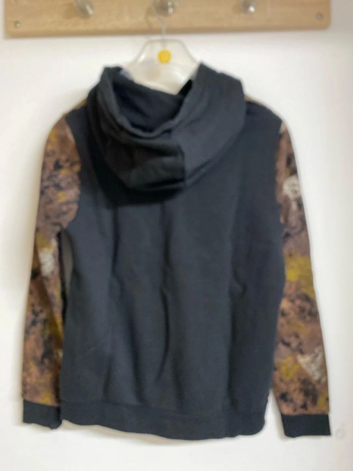 Sweat-shirt BOSS noir motif camouflage 12 ans 14 ans ou S - photo numéro 3