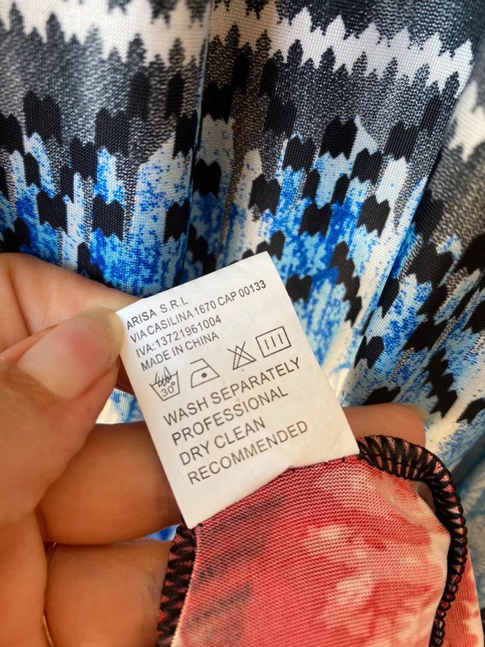 Robe longue à motifs multicolores Airisa M/L - photo numéro 9