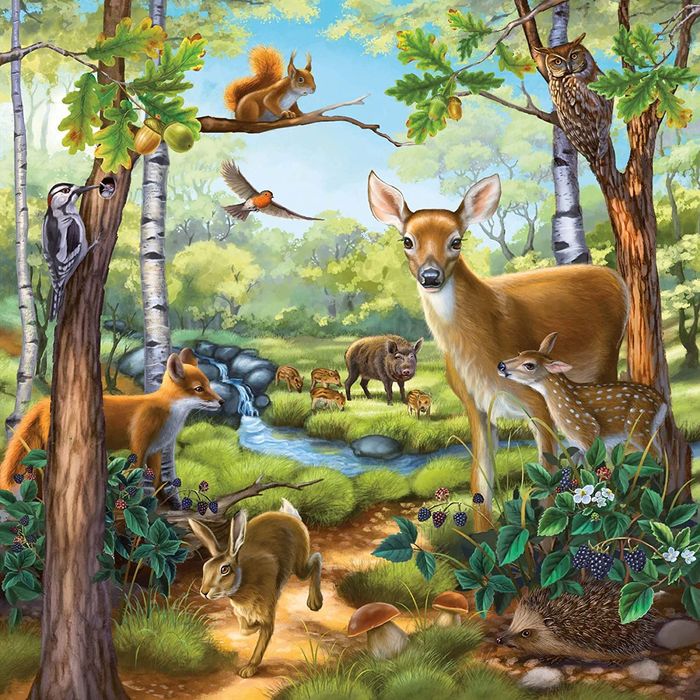 Ravensburger 09265 Animaux Sauvages du Zoo / Domestiques 3x49 pièces - photo numéro 2