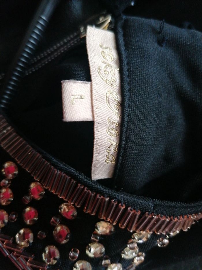 Robe avec bijoux col et décolleté taille L - photo numéro 8