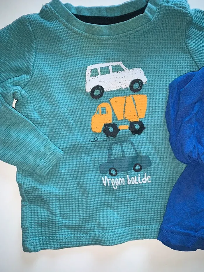T-shirt manches longues 6 mois - photo numéro 2