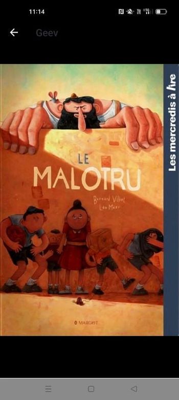 Livre McDo mercredi à lire