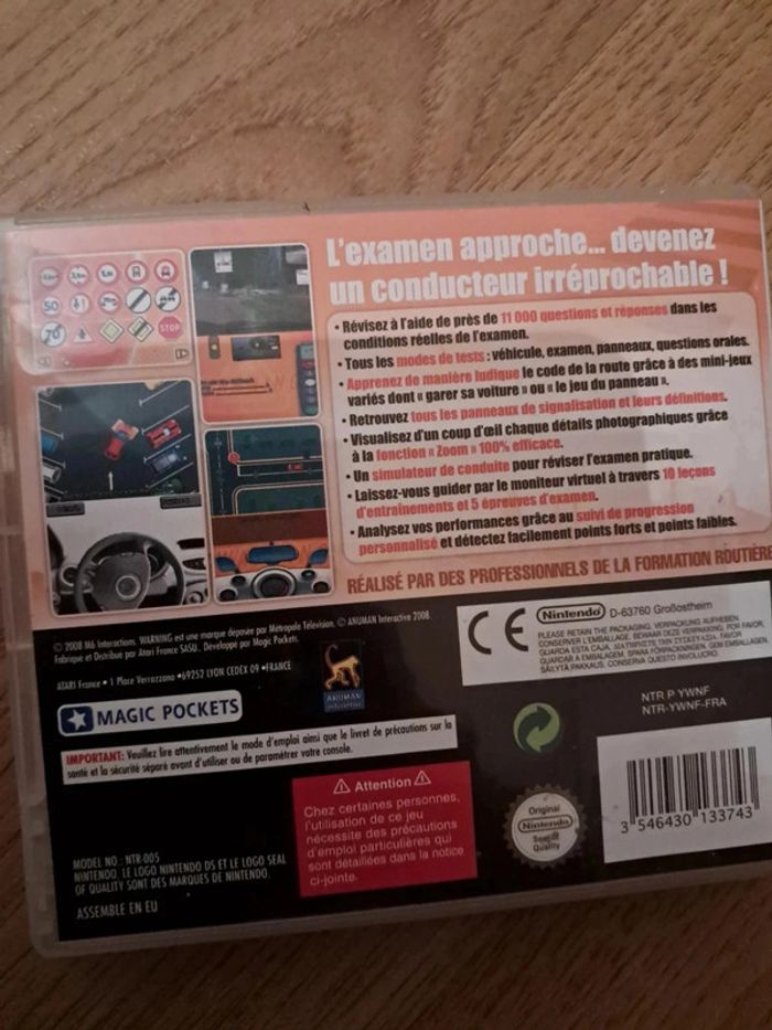 Jeu DS Warning Code de la route - photo numéro 2
