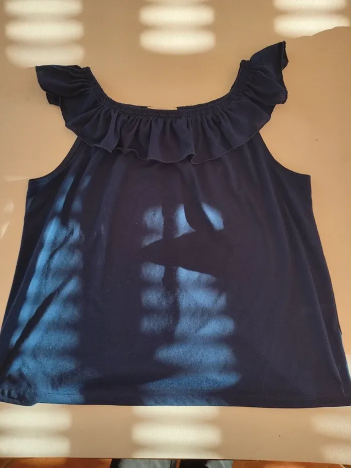 T-shirt bleu marine H&M - photo numéro 3