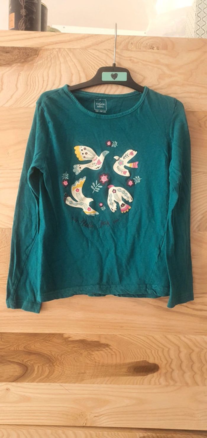 T-shirt manches longues. 8/9ans - photo numéro 2