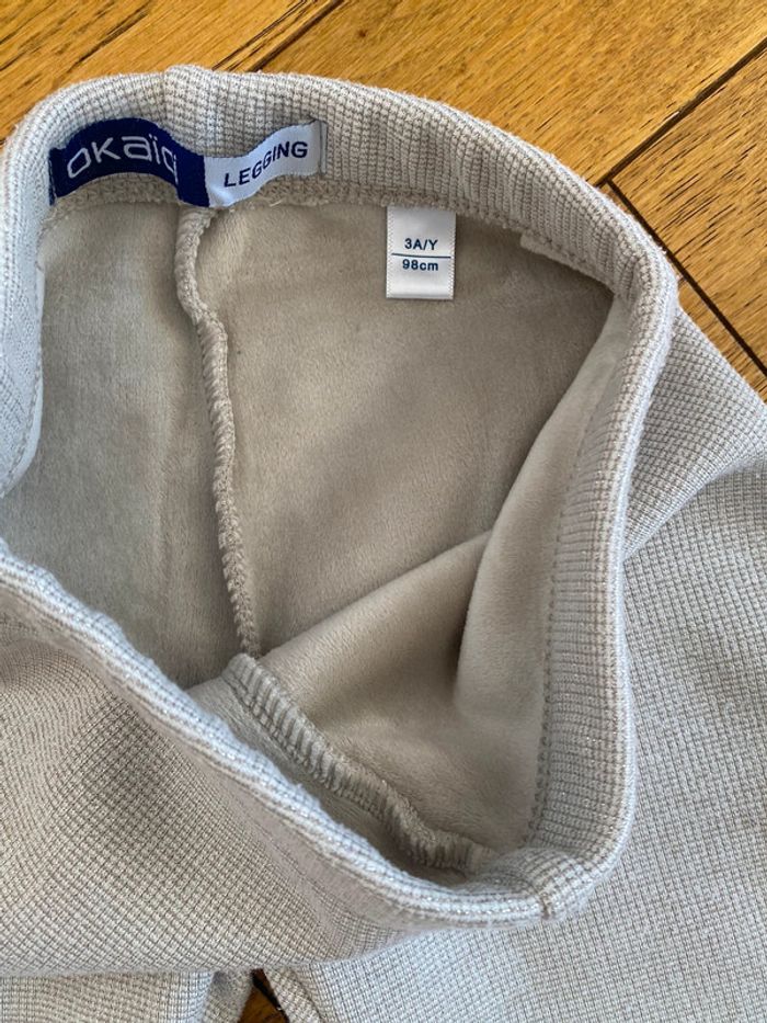 Legging chaud et doux - Obaïbi 3 ans - photo numéro 3
