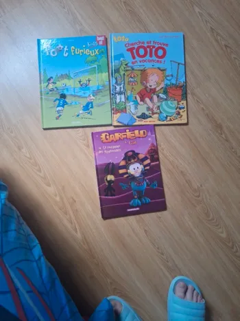 Lot de 3 bandes dessinées