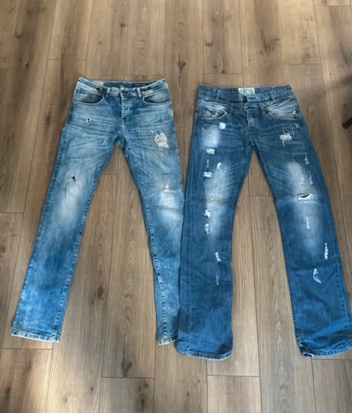 Lot de 2 jeans