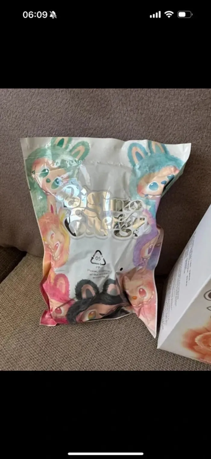 Peluche labubu modèle aléatoire - photo numéro 3