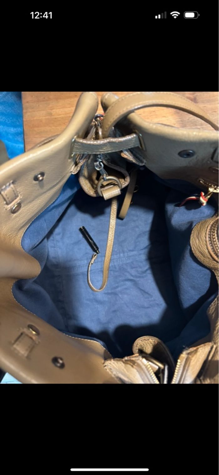 Sac Jérôme Dreyfuss Carlos vert savane - photo numéro 9