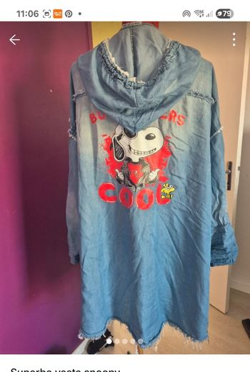 Veste snoopy