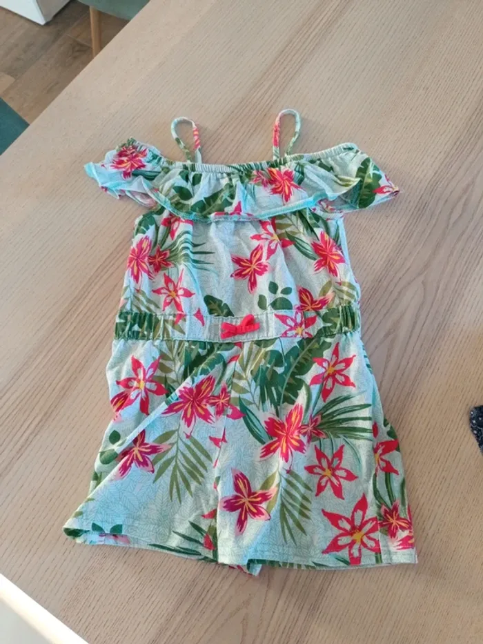 Combinaison short 6 ans