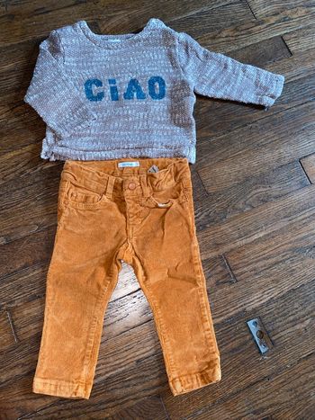 Ensemble sweat Bout’chou   9 mois