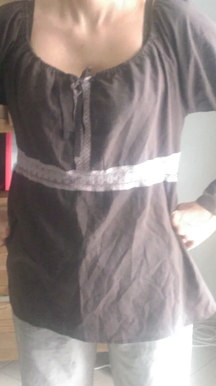 Tunique style Marocain marron t.40