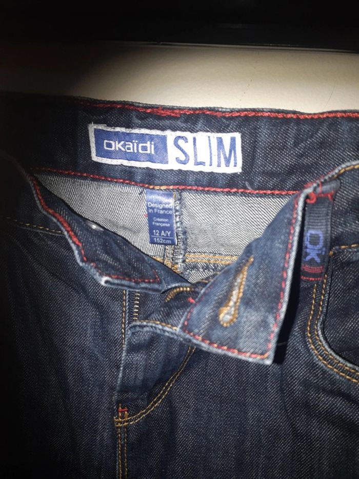 Jeans okaidi slim - photo numéro 2