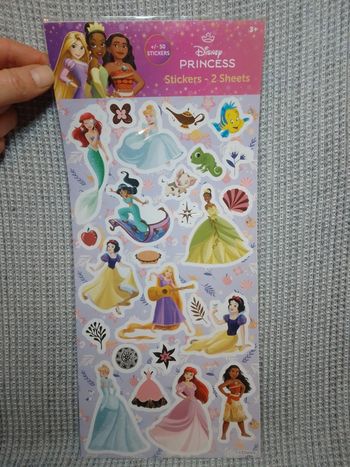 Autocollants Stickers x2 Disney Princess