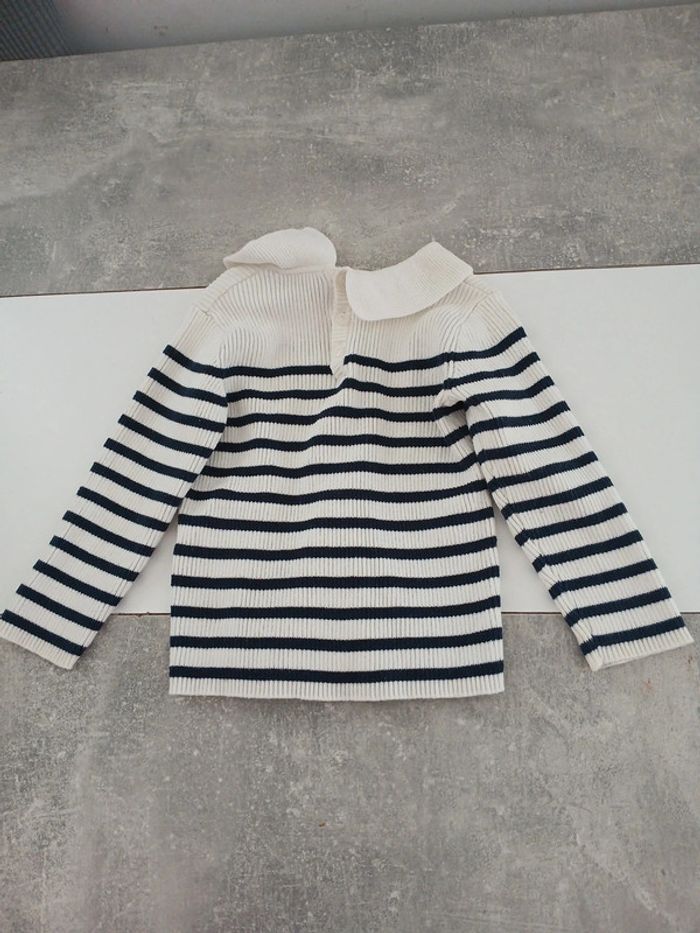 Pull marinière bébé fille - photo numéro 4