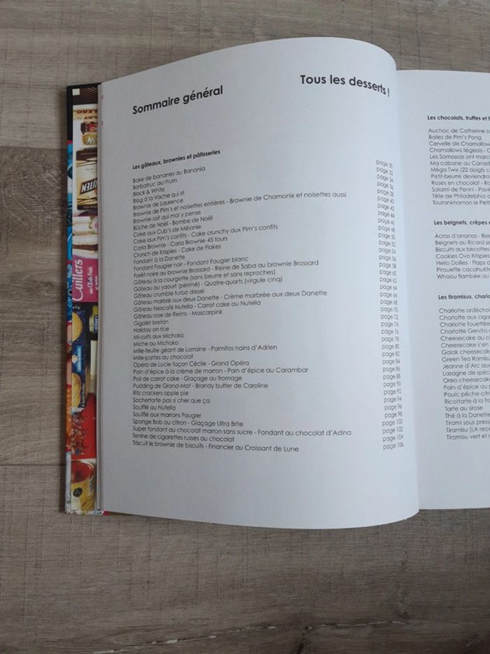 Livre de recettes inavouables et marques cultissimes - photo numéro 3