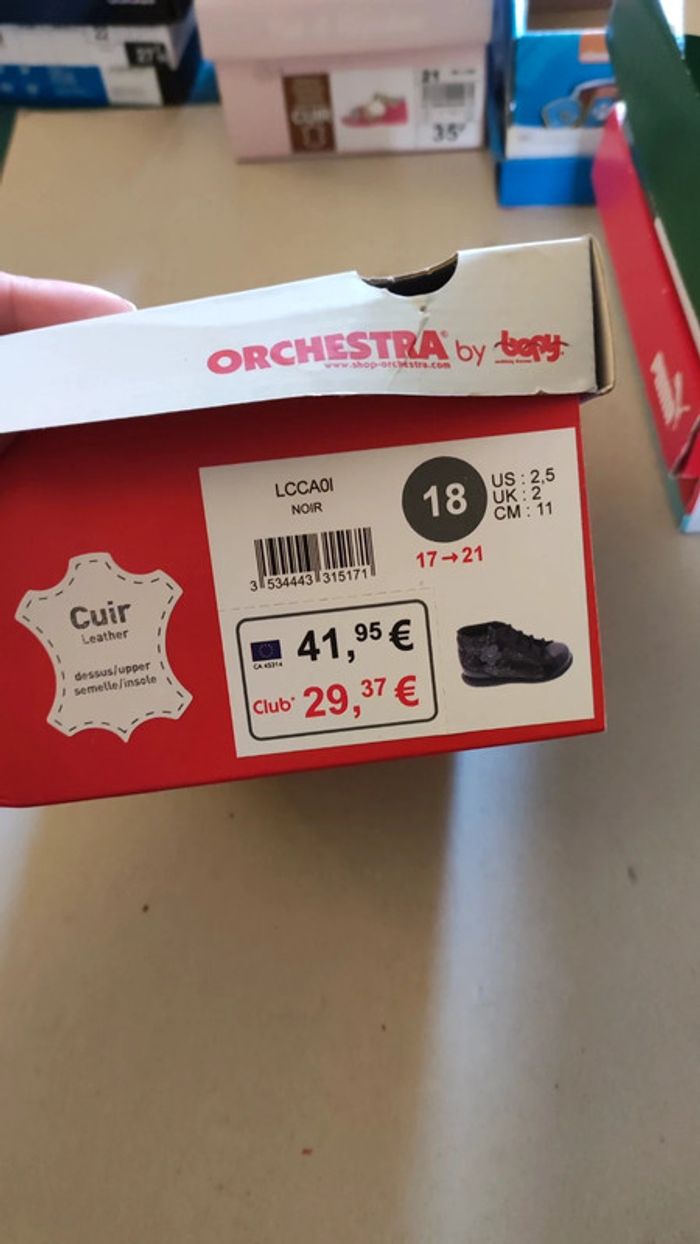 chaussures taille 18 - photo numéro 4