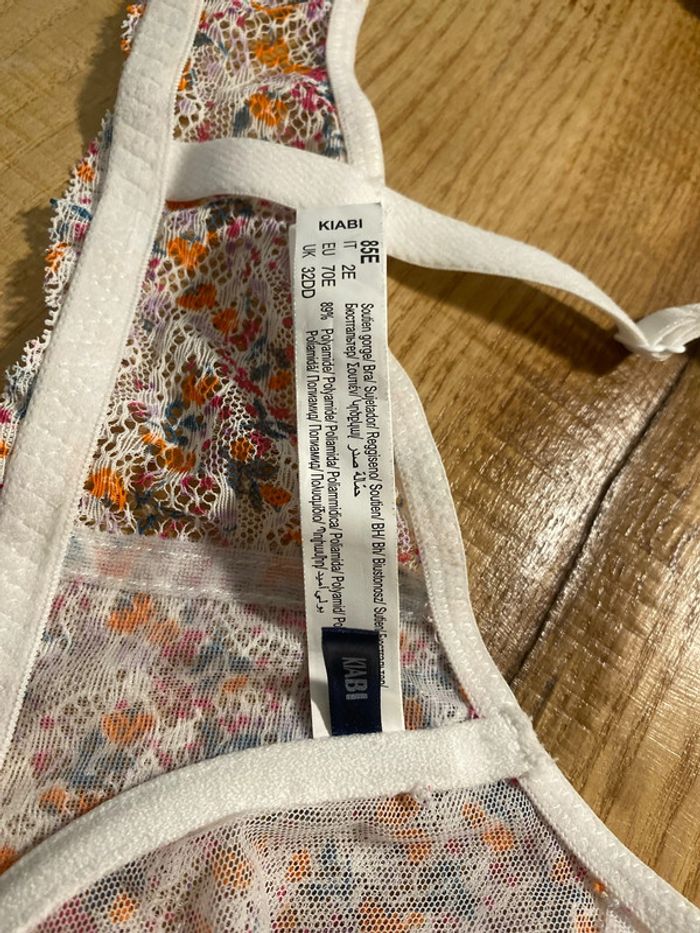 Soutien gorge fleuri kiabi - photo numéro 4