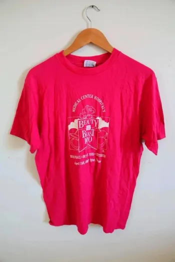 C36 t-shirt fushia Hanes L
