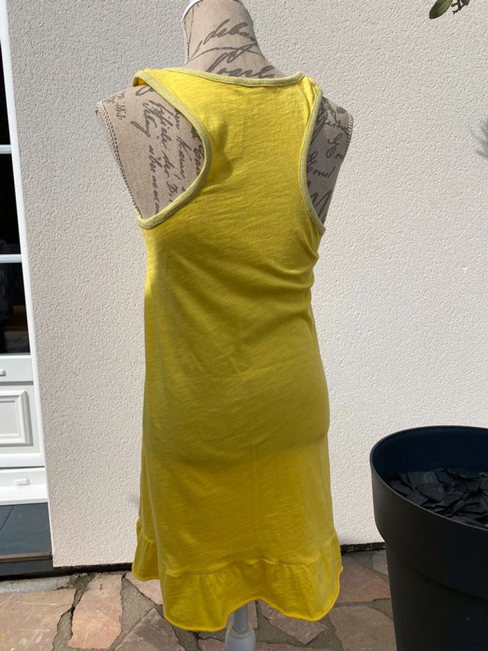 Robe Benetton jaune - photo numéro 3