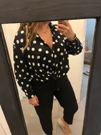 Chemisier à pois