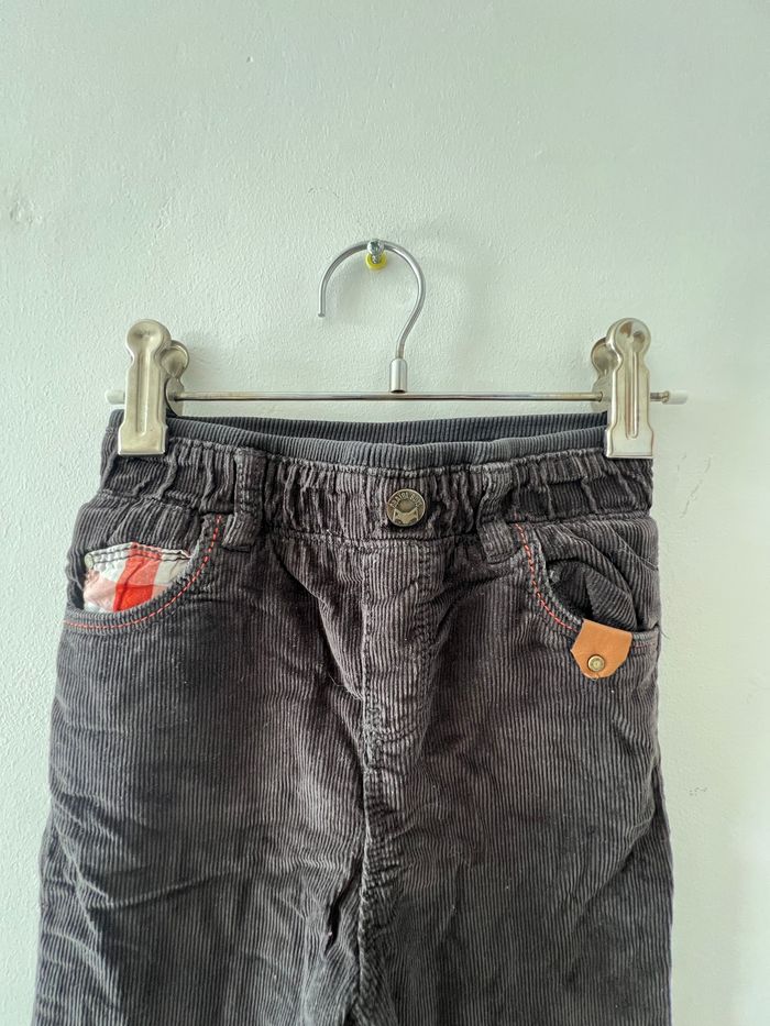 Pantalon velours marron - photo numéro 2