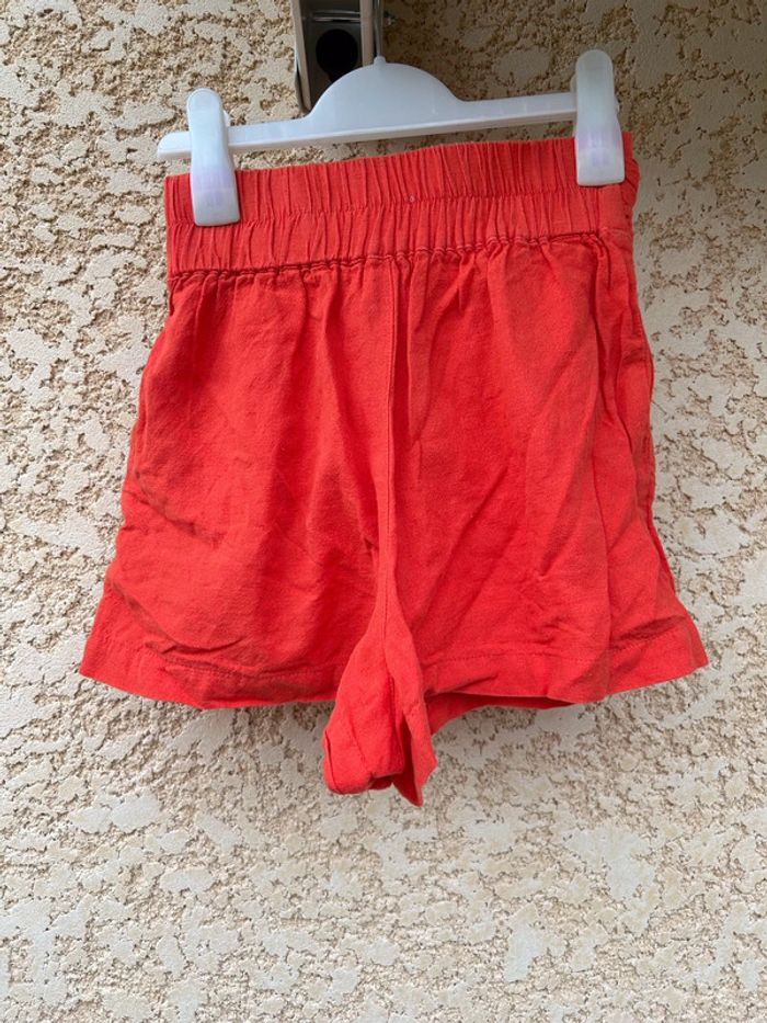 Short chic orange Taille XS - photo numéro 3