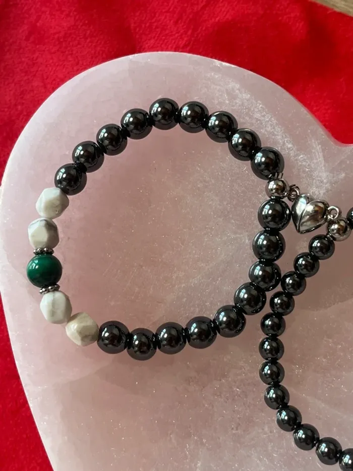 Bracelets en duo 100% pierres naturelles - photo numéro 3