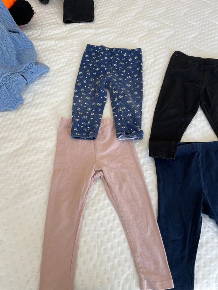 Lot de 8 leggings 12-18 mois - photo numéro 2