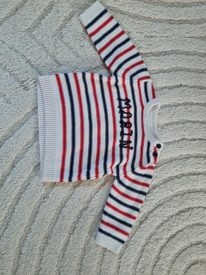 Pull fin bébé 6 mois