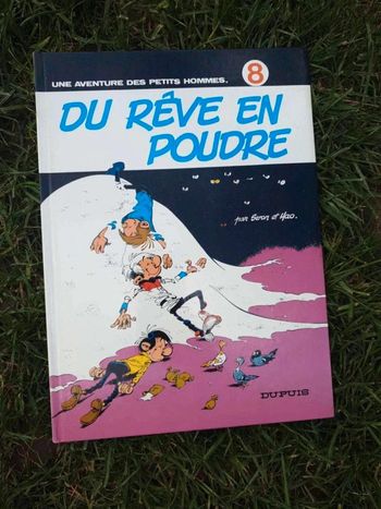 Bande dessinée une  aventure  des  petits  hommes