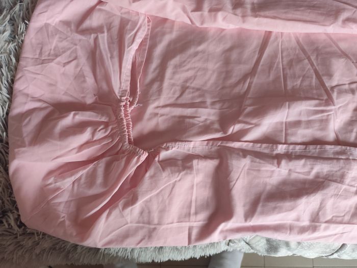 Lot de draps housse 1 personne - photo numéro 2