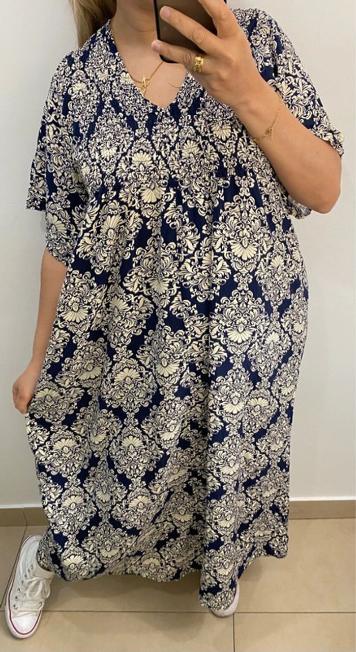 Jolie Robe Longue Et Ample Imprimée Taille XL-XXL - photo numéro 4
