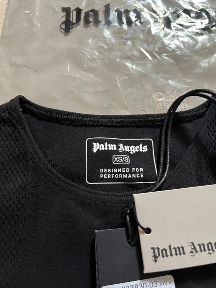 Palm Angels Crop Top Black XS-S - photo numéro 2