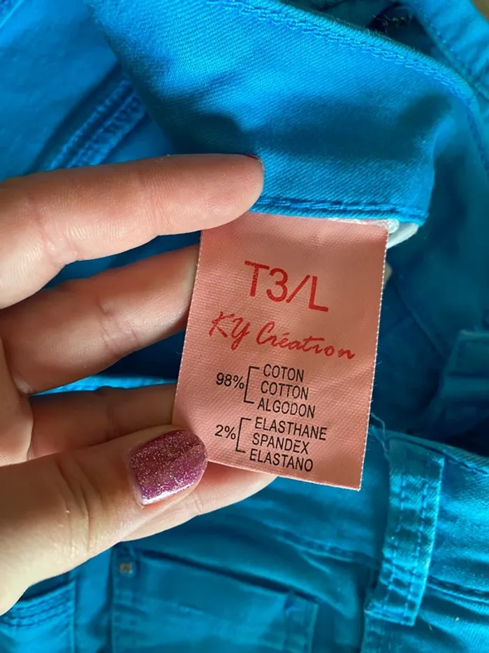 Pantalon bleu - photo numéro 4