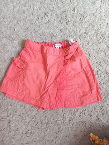 😷jupe short coton  souple 5ans