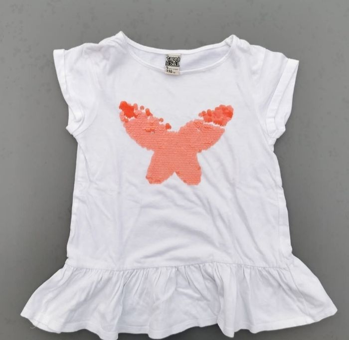 Tee-shirt mc 5 ans fille okaidi