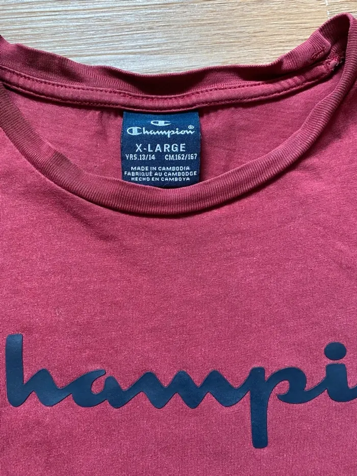 Tee shirt champion 14 ans - photo numéro 2