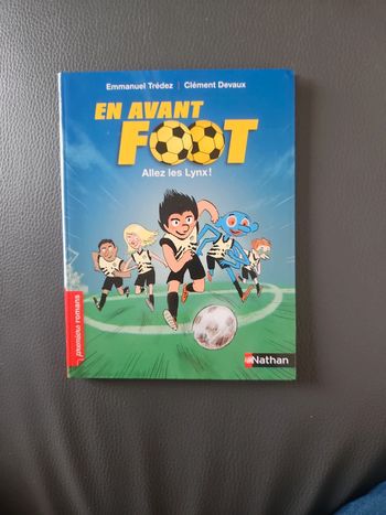 Livre en avant foot
