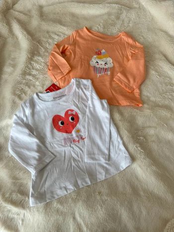 Lot de deux tee shirt manche longue